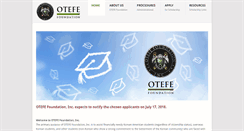 Desktop Screenshot of otefe.org